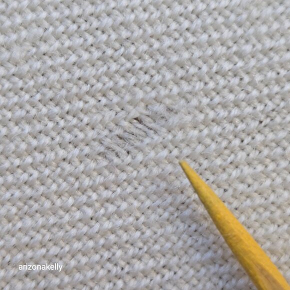 Large Woven Wool Triangle Scarf Shawl Plaid Rondina - Picture 7 of 16